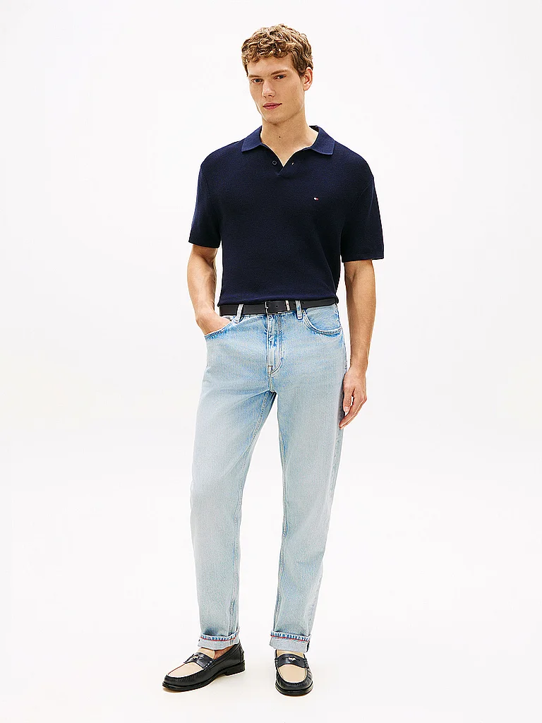 Tommy Hilfiger Polo Homme Bleu S 6